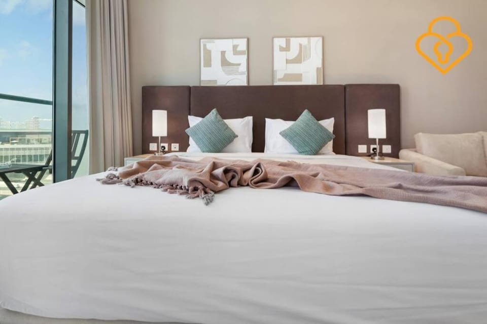 Keysplease Studio W/Beach Access near Mall, Palm Jumeirah Apartment in Dubai