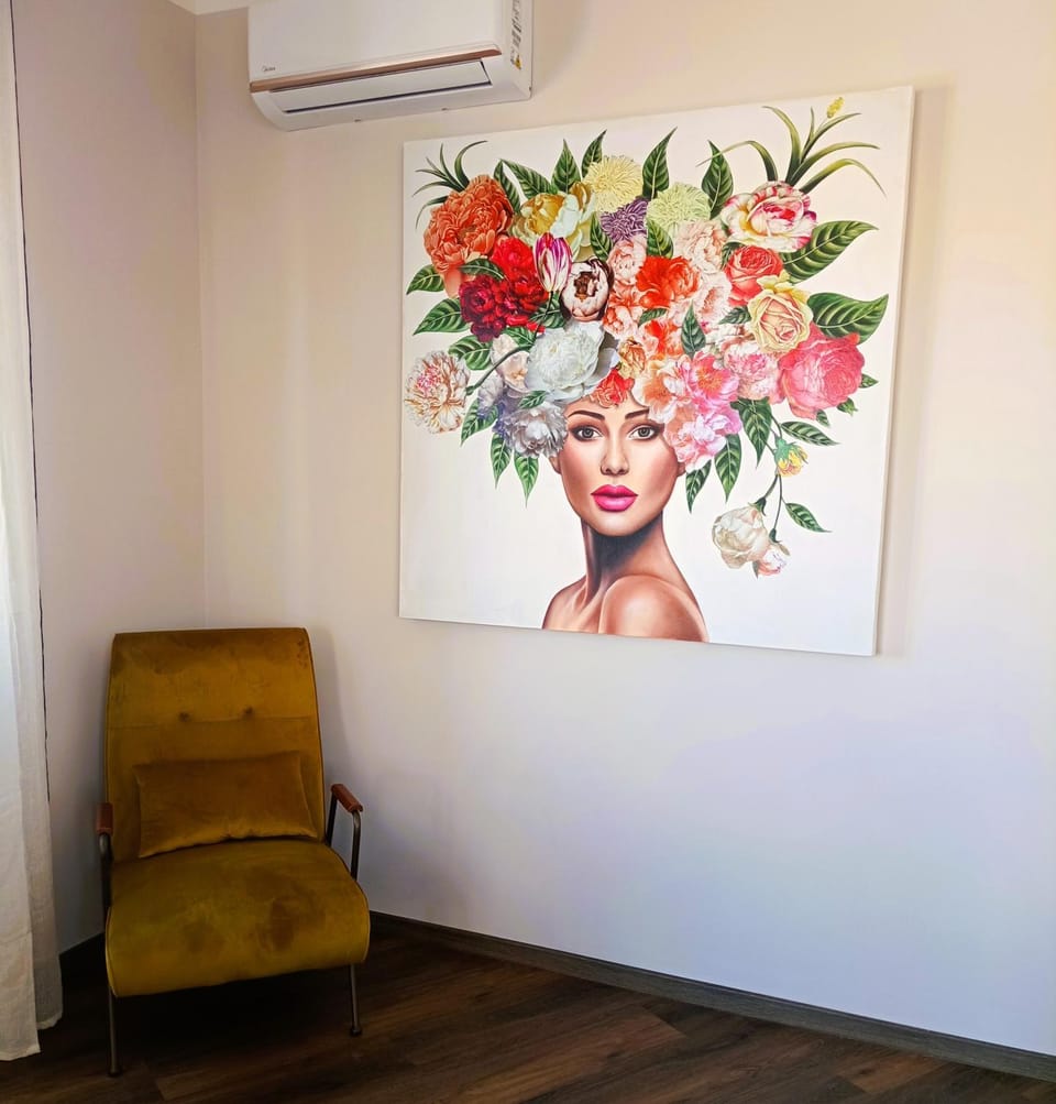 Living room, Decorative detail, air conditioner
