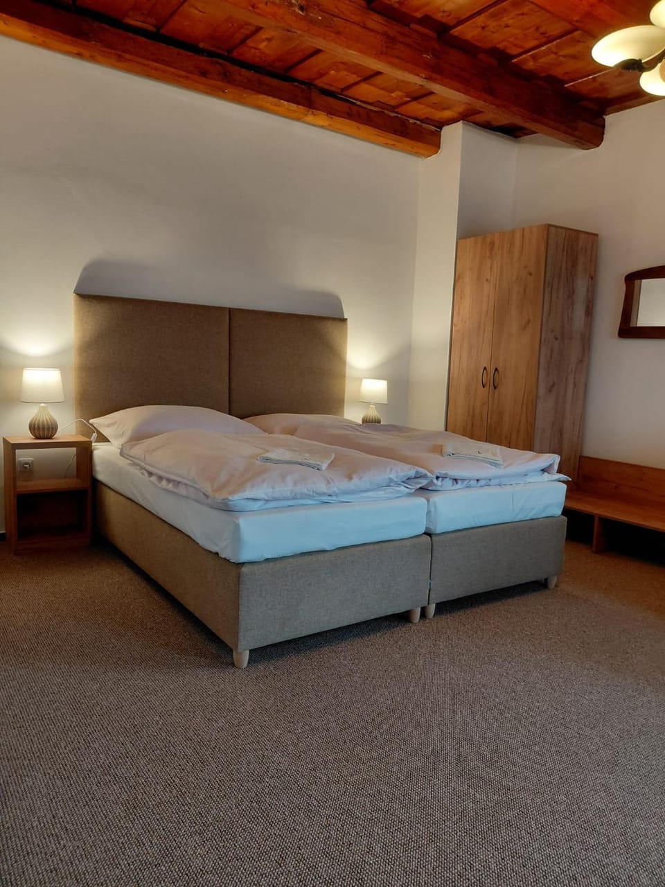 Bed, Photo of the whole room, Bedroom, wardrobe
