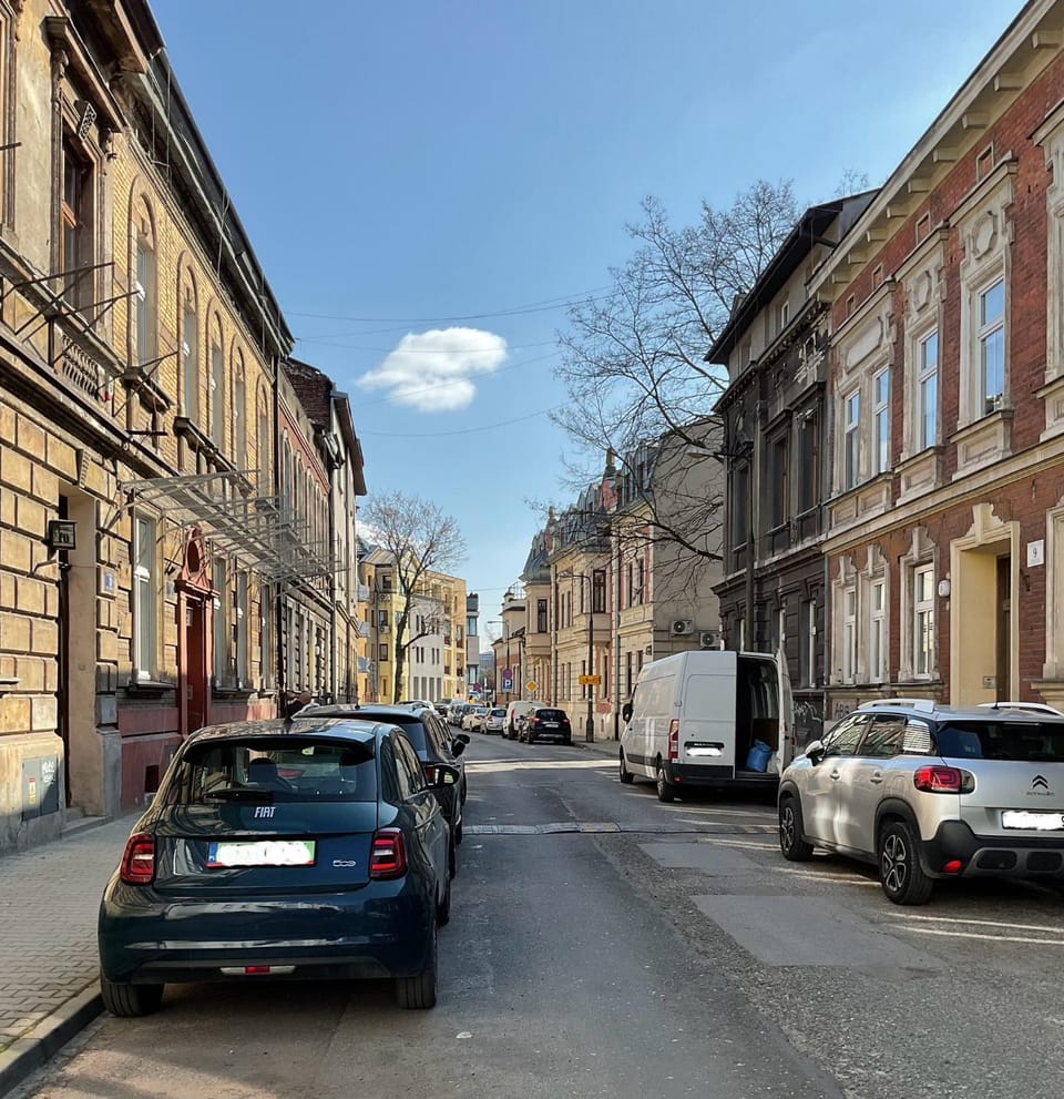 Off site, Street view, Location, Parking