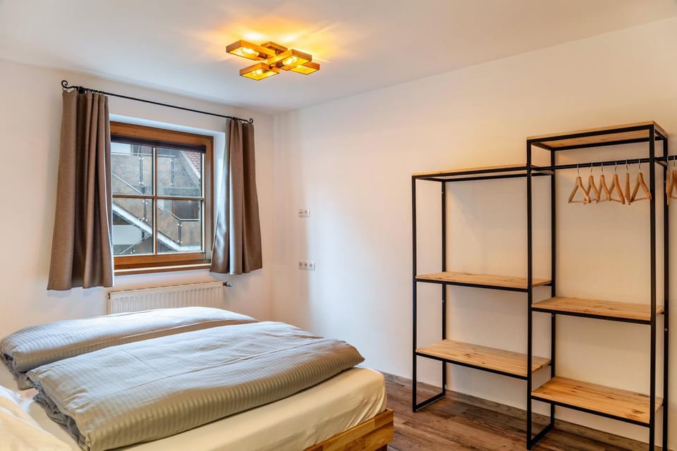 Property building, Living room, Bedroom