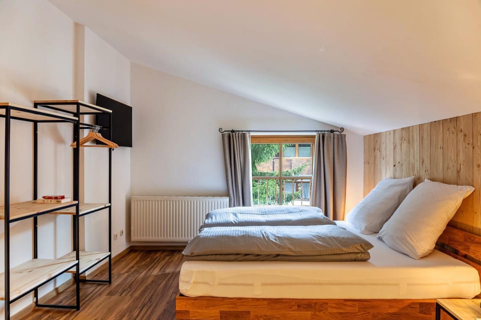 Property building, Living room, Bedroom