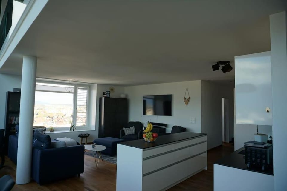Communal lounge/ TV room, TV and multimedia, Kitchen or kitchenette, Living room, Seating area