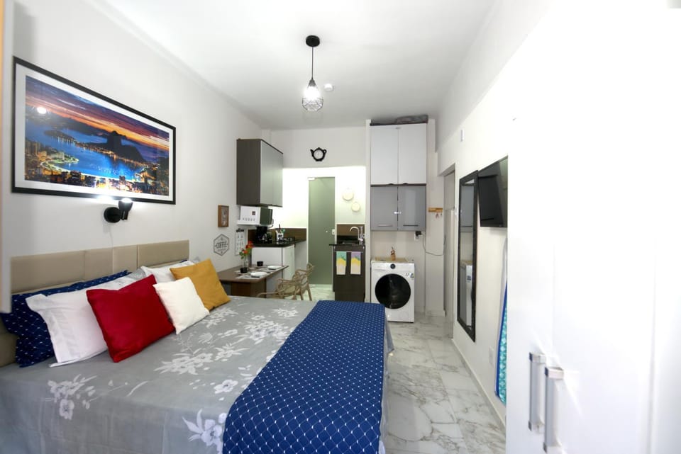 Apartamento tipo studio com uma linda sacada Apartment in Santa Teresa