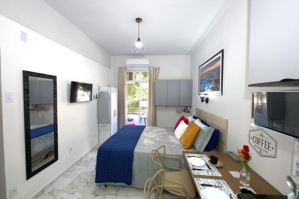 Apartamento tipo studio com uma linda sacada Apartment in Santa Teresa