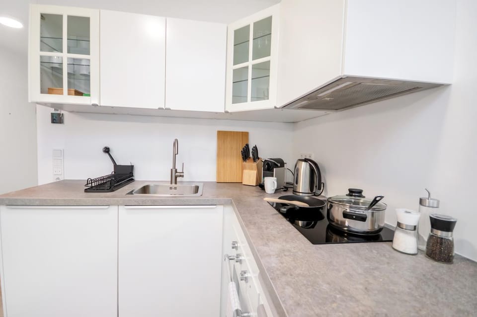 Kitchen or kitchenette, kitchen