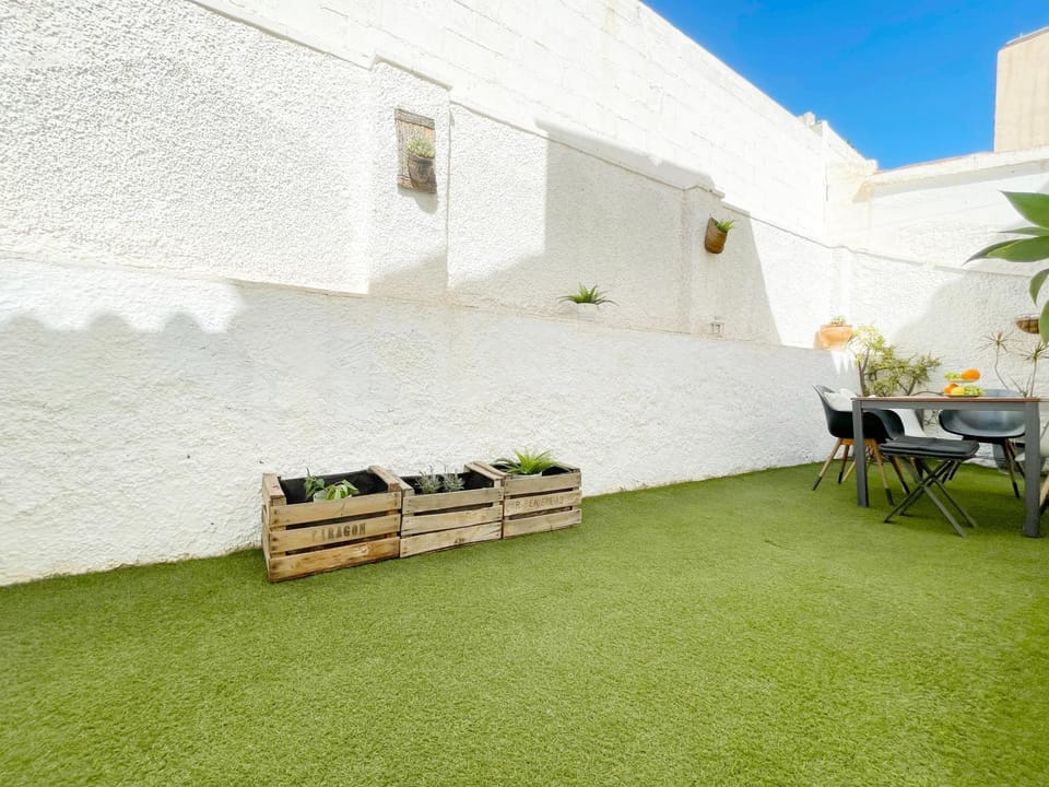 Patio, Spring, Day, Garden, Garden view