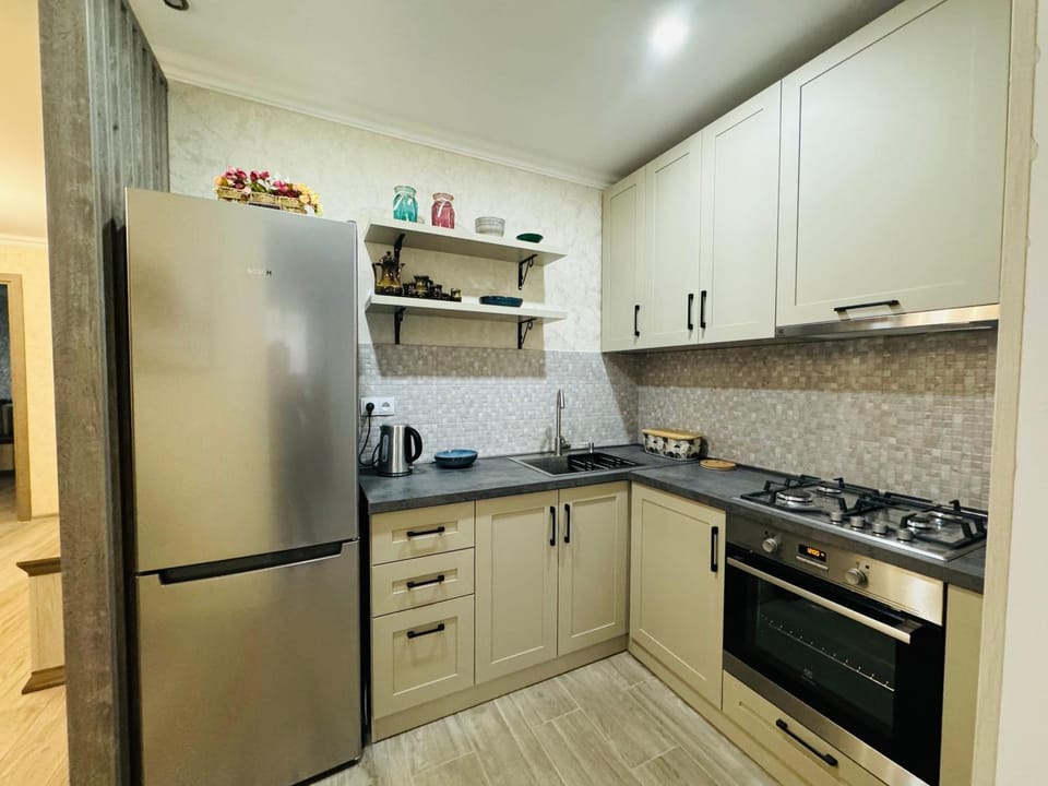Coffee/tea facilities, Kitchen or kitchenette, oven, pet friendly
