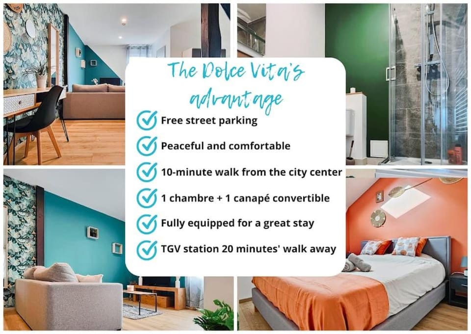 Dolce Vita - Centre-ville - Paisible - Moderne Apartment in Mulhouse