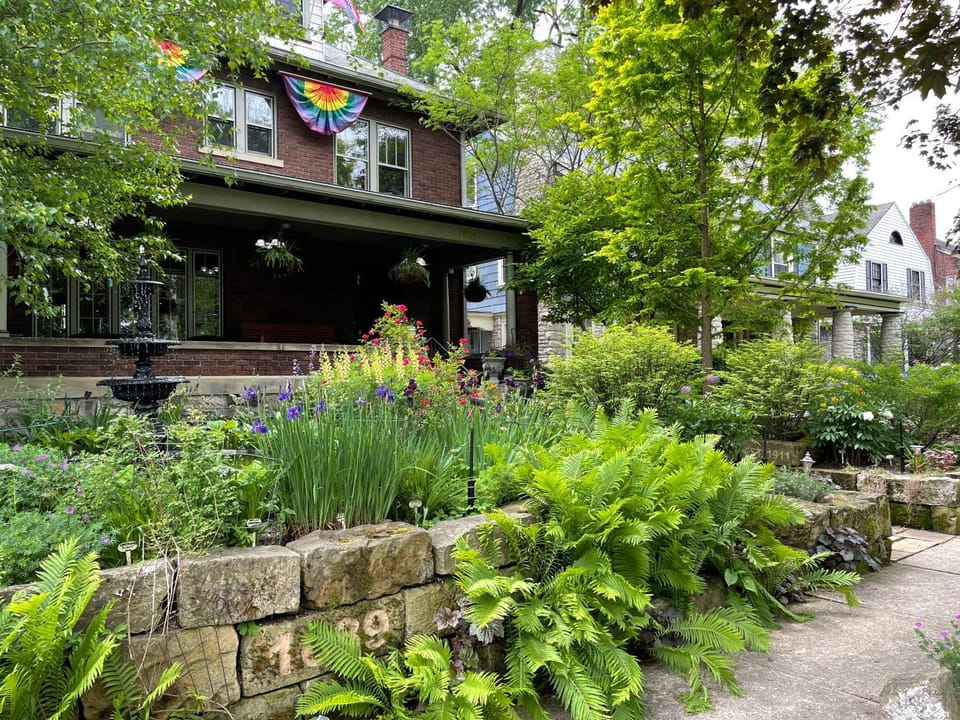 Property building, Garden, Street view
