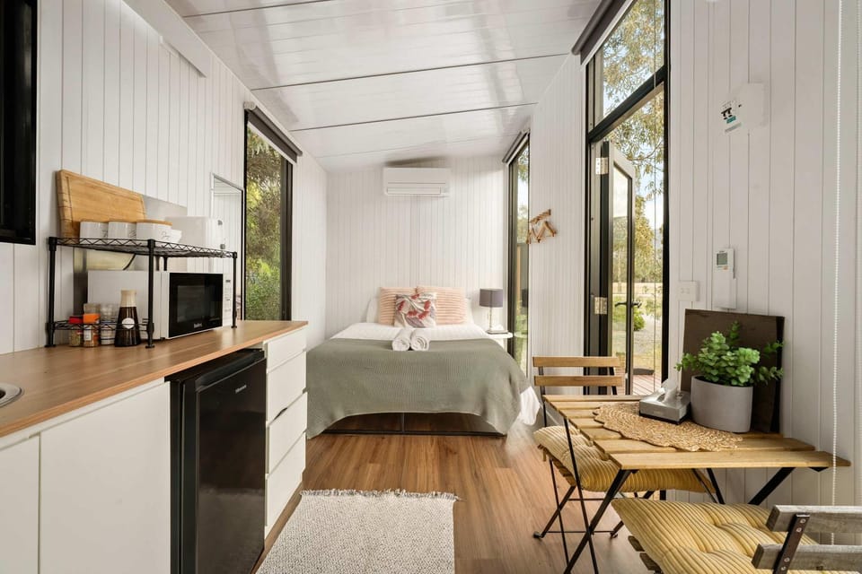 Halls Haven Tiny House 1 by Tiny Away House in Halls Gap