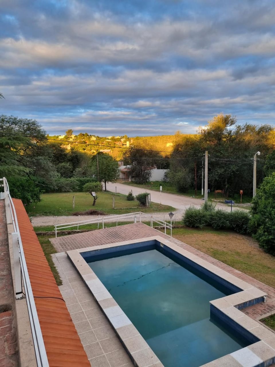 Natural landscape, Pool view, Swimming pool
