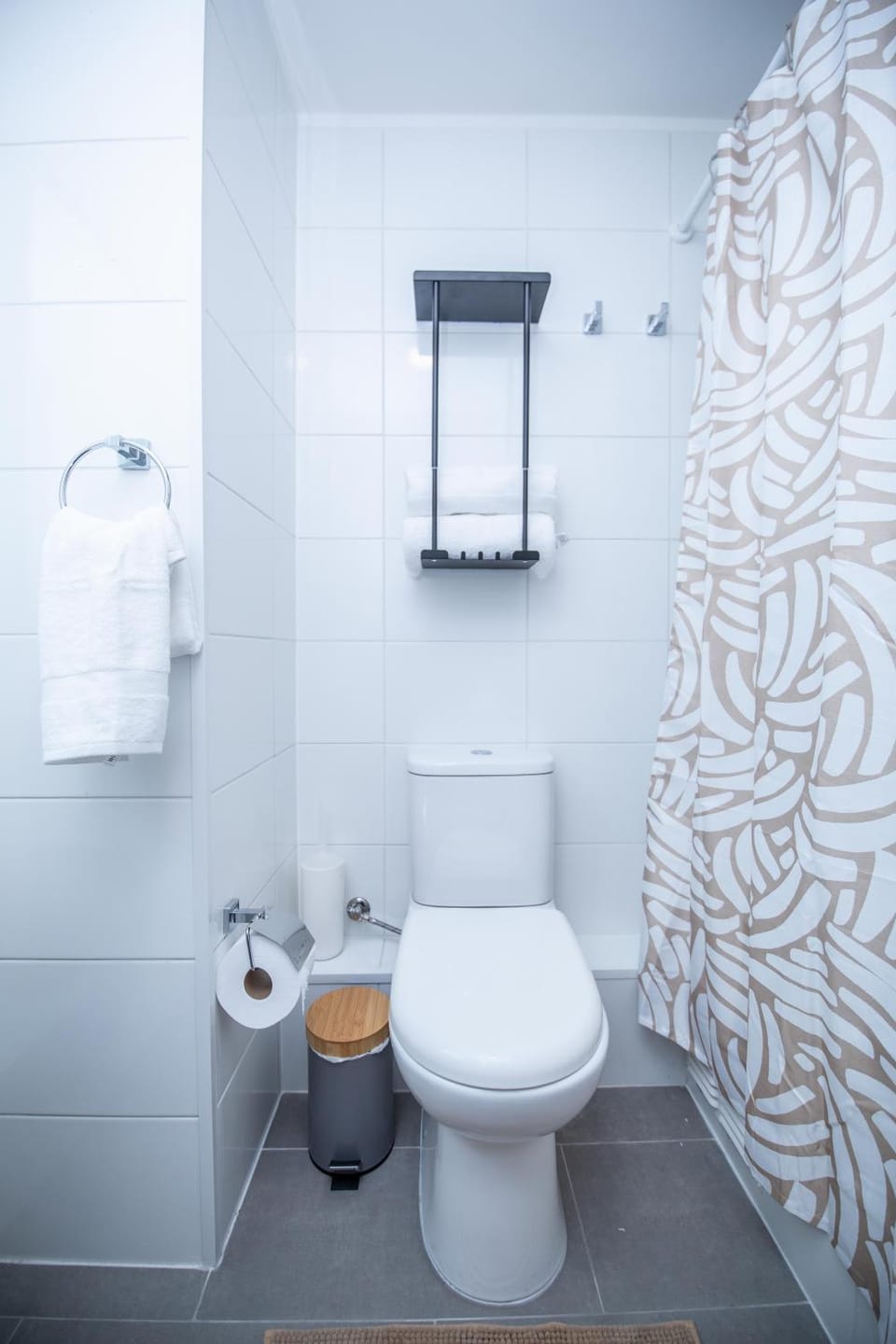 Toilet, Bathroom, towels