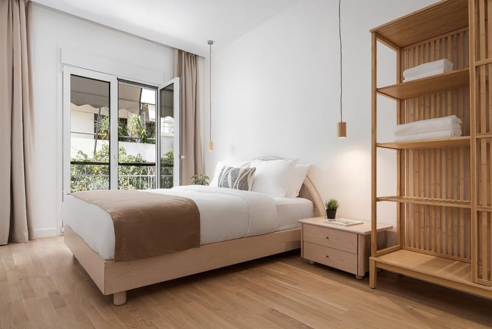Bed, Photo of the whole room, Bedroom, wardrobe