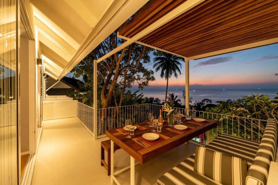 Luxury Sunset Pool Villa - Villa Marlo Koh Phangan Villa in Ko Pha-ngan Sub-district