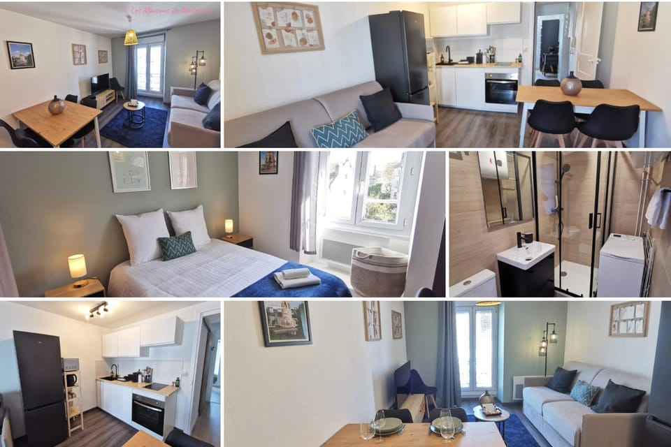 Kitchen or kitchenette, Living room, Photo of the whole room, Seating area, Dining area, Bedroom