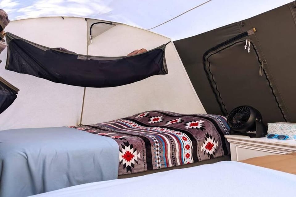 Moab RV Resort Glamping Setup Tent in RV Park #4 OK-T4 House in Utah
