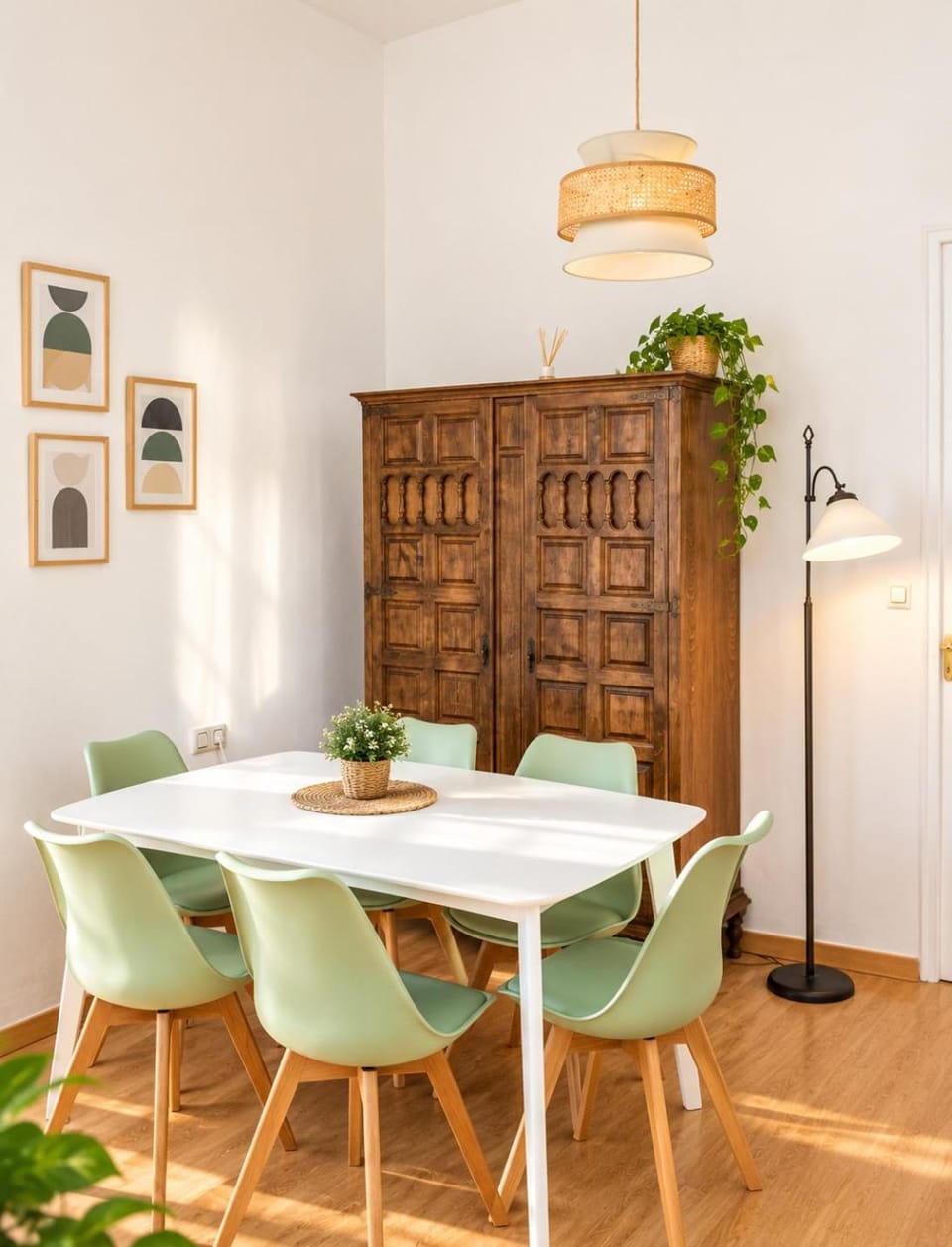 Living room, Seating area, Dining area, wardrobe, air conditioner