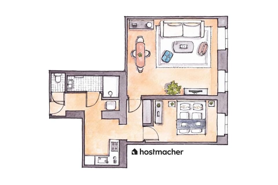Pristine 1BR Suite, Quick to City by HM Apartment in Vienna
