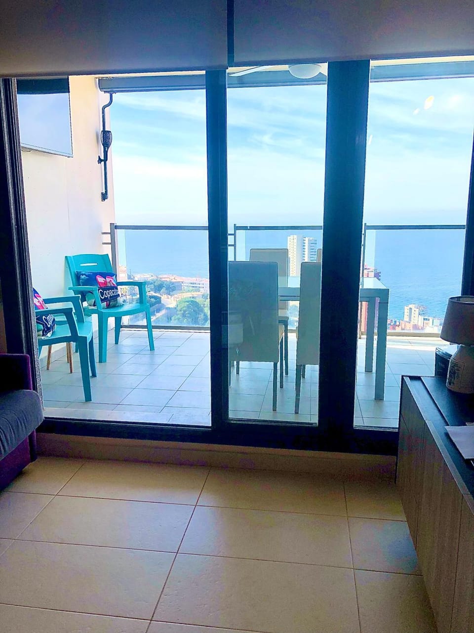 Natural landscape, Balcony/Terrace, Seating area, Dining area, Sea view, air conditioner