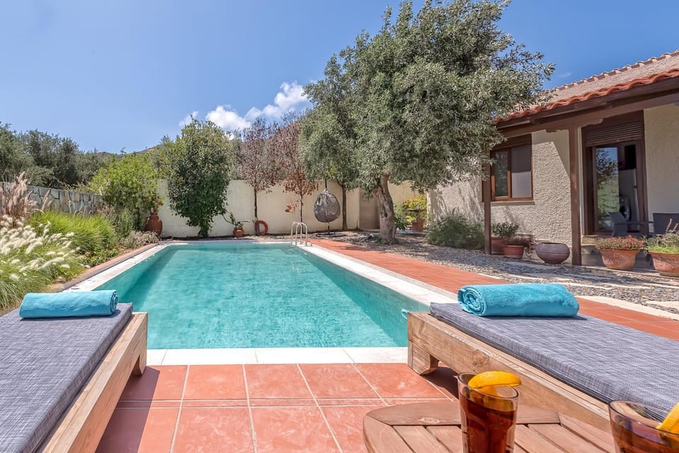 Natural landscape, Garden view, Swimming pool