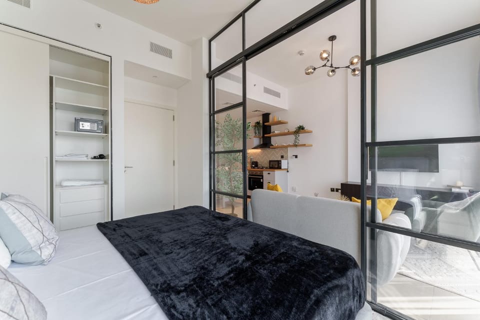 Bed, Photo of the whole room, Bedroom, wardrobe