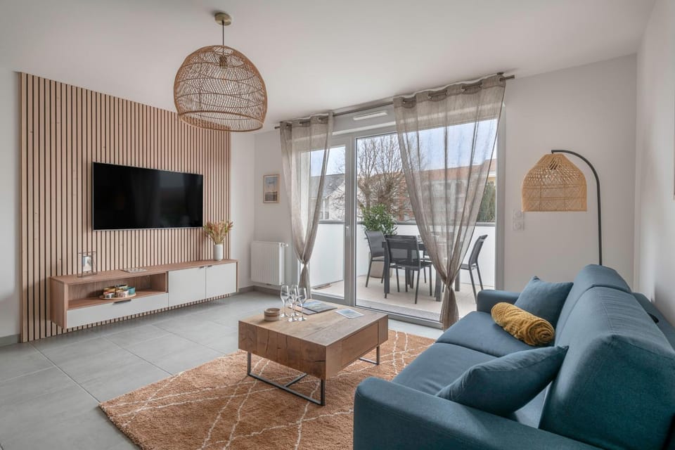Appartement pour 4 centre et bord de mer Apartment in Pays de la Loire