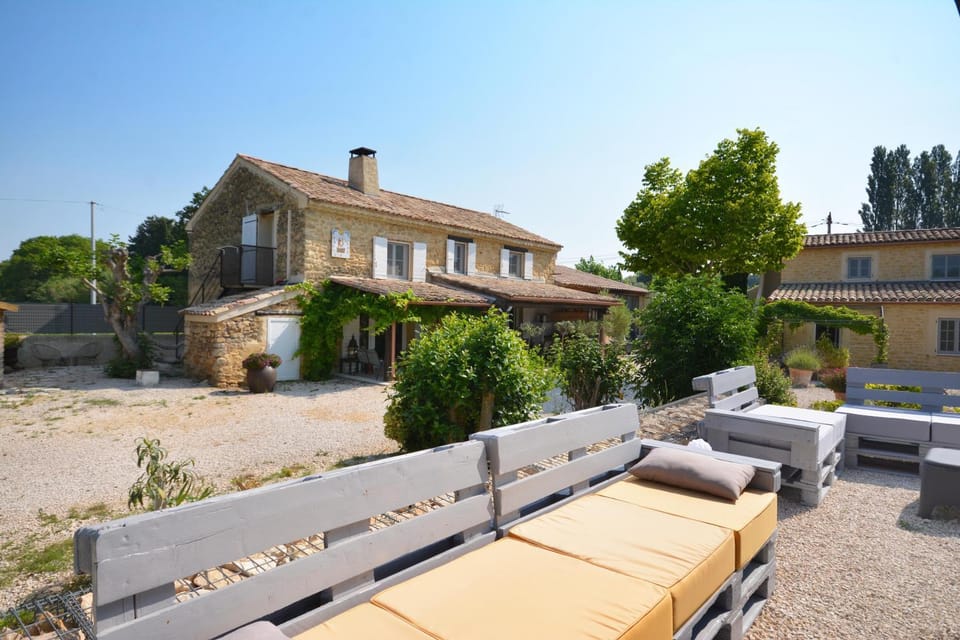 Property building, Garden, Seating area