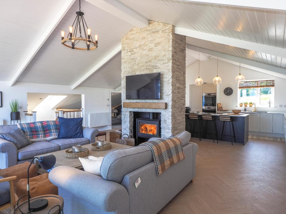 TV and multimedia, Kitchen or kitchenette, Living room, Seating area