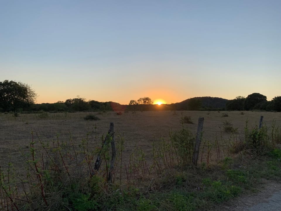 Natural landscape, Sunset