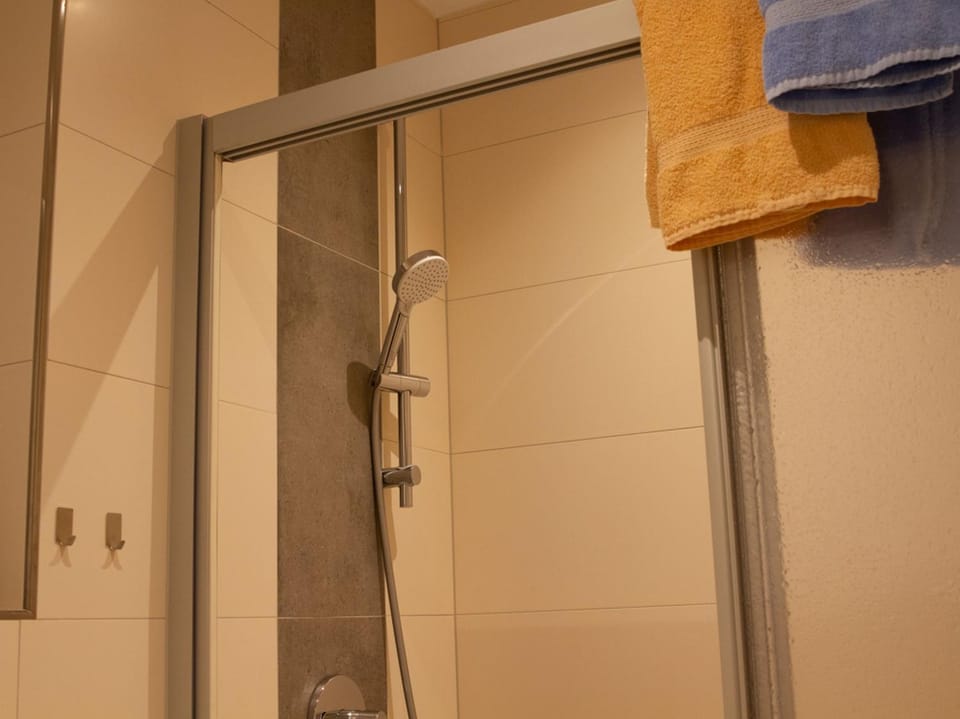Shower, Bathroom, towels