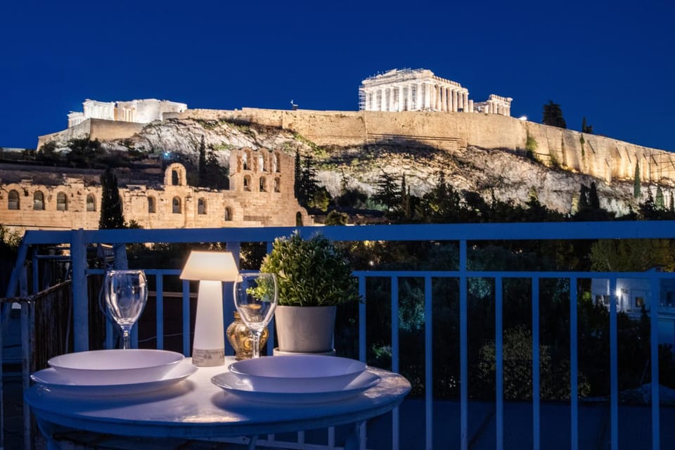Nearby landmark, Night, View (from property/room), Balcony/Terrace
