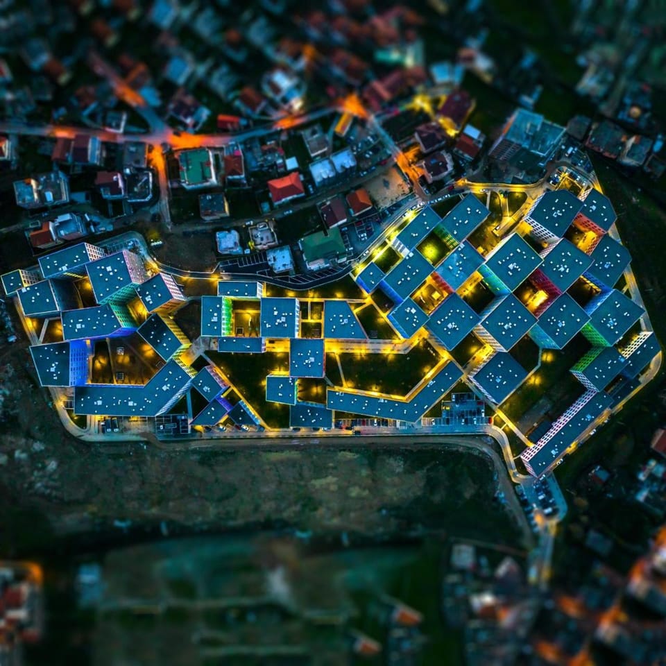 Property building, Night
