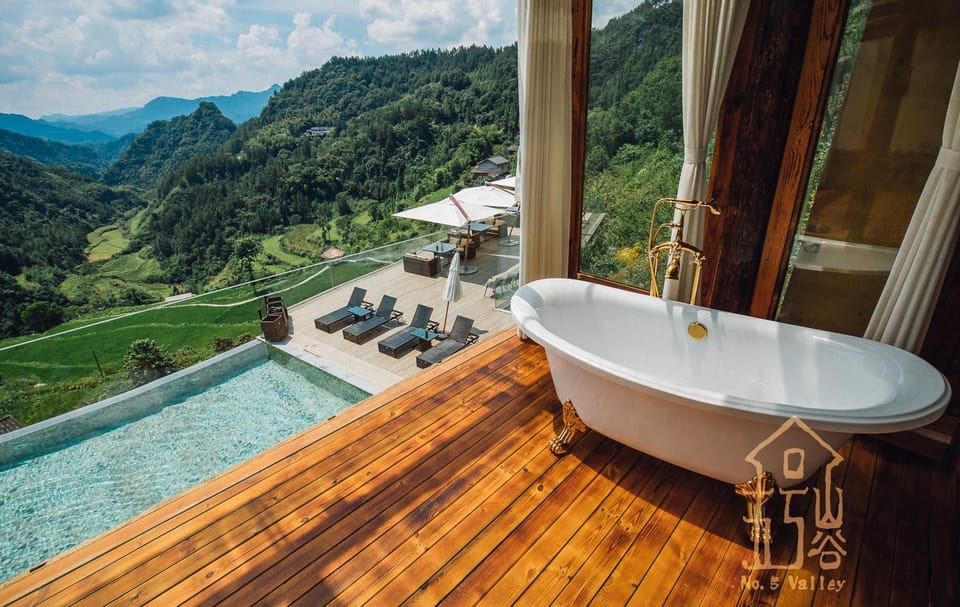 Day, Activities, Summer, Balcony/Terrace, Balcony/Terrace, Aqua park, Aqua park, Garden view, Mountain view, Pool view, Open Air Bath