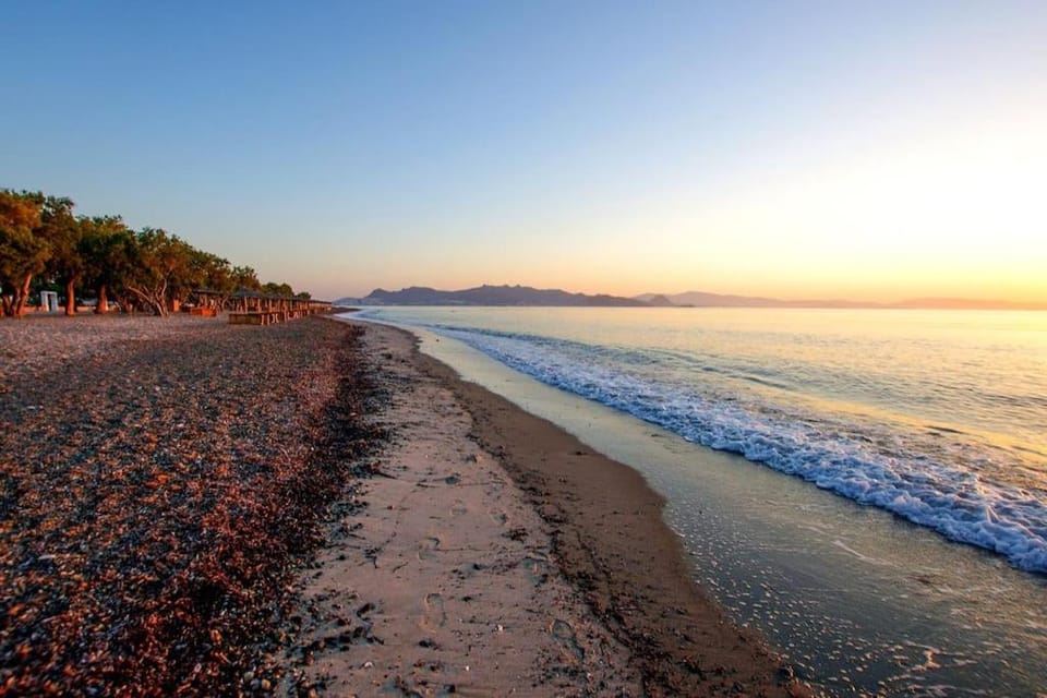 Nearby landmark, Beach, Sunset