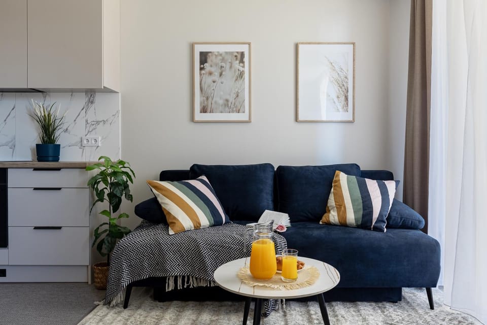 Amber Apartment Free Parking - Self Check In Apartment in Vilnius