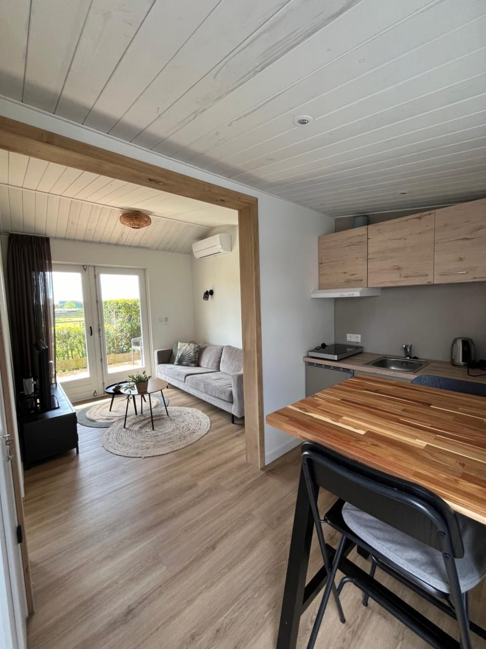 Kitchen or kitchenette, Living room, Photo of the whole room