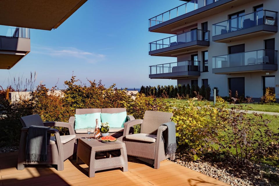 Apartament Siesta z widokiem na morze w Gardenia Dziwnów Apartment in West Pomeranian Voivodeship, Poland