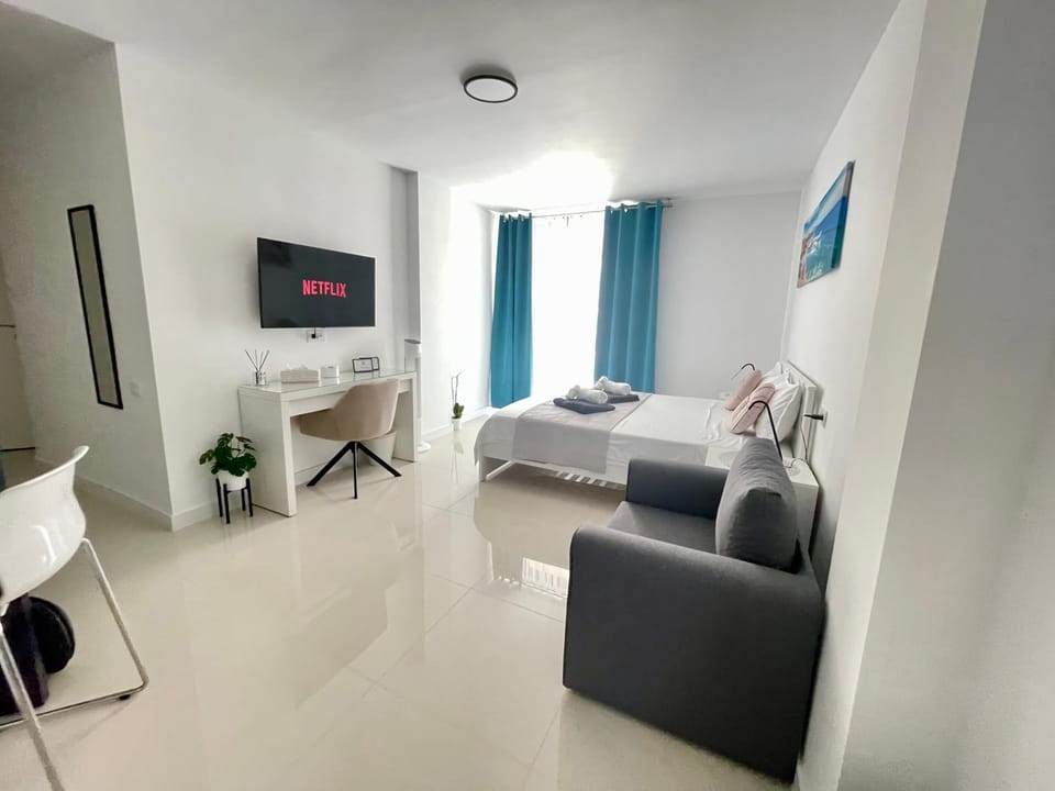 Living room, Seating area, Bedroom