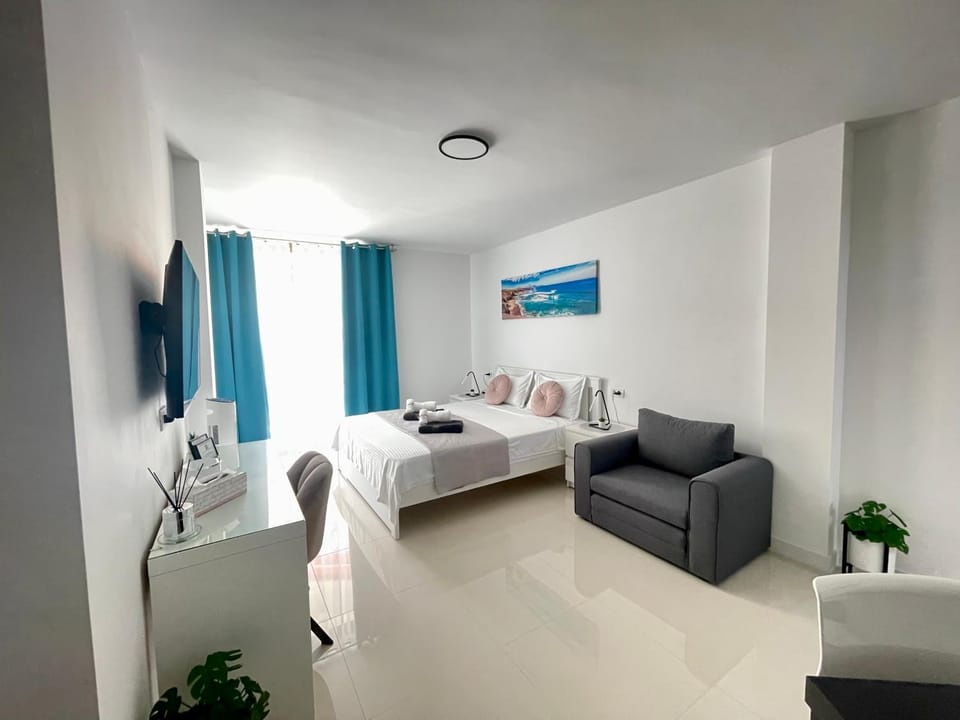 Living room, Seating area, Bedroom