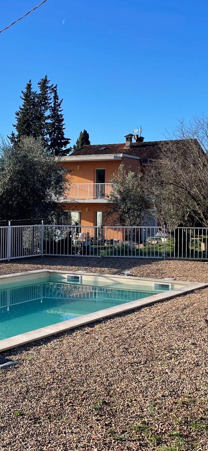 Property building, Pool view