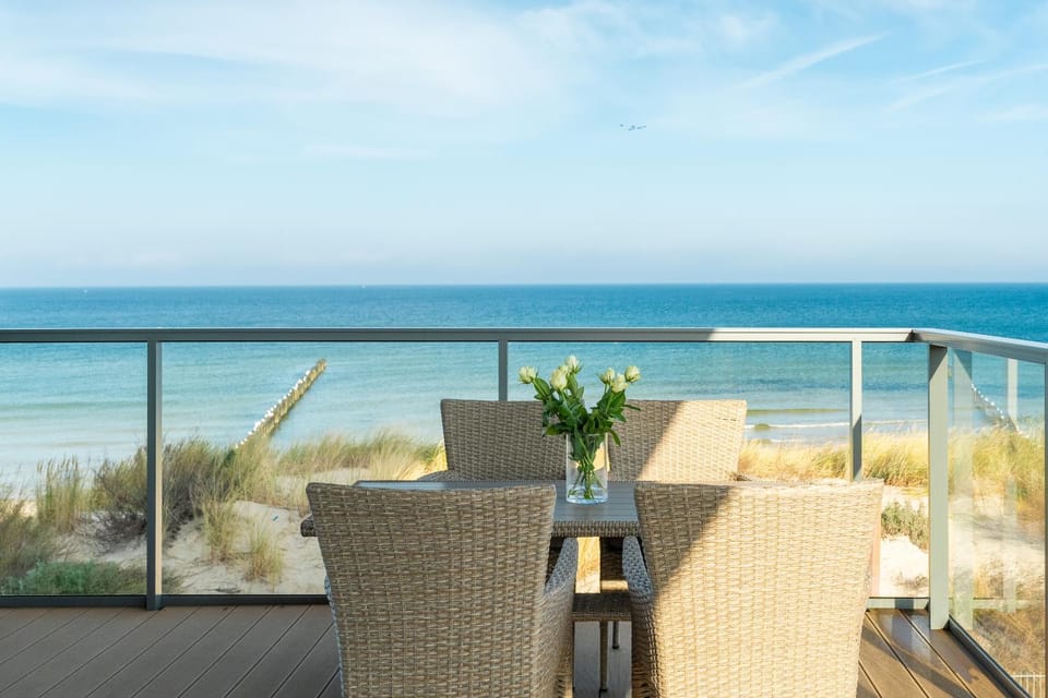 Apartament Dune - frontowy widok na morze w Gardenia Apartment in West Pomeranian Voivodeship, Poland
