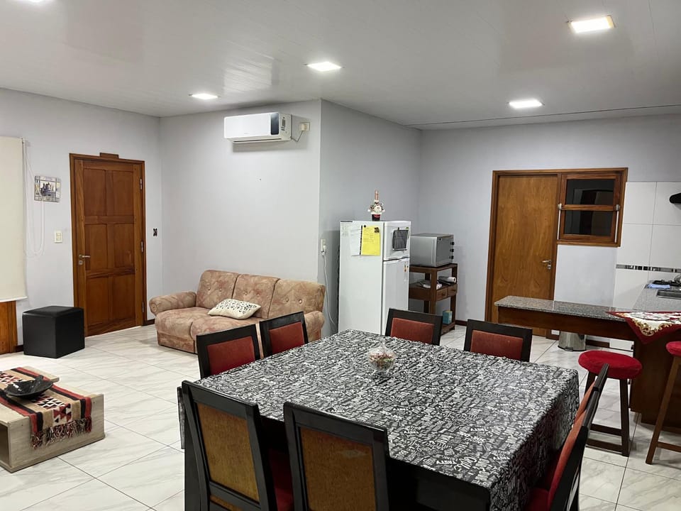 Dining area, air conditioner