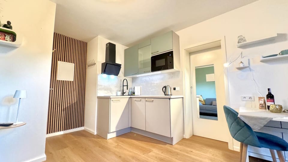 Kitchen or kitchenette, kitchen