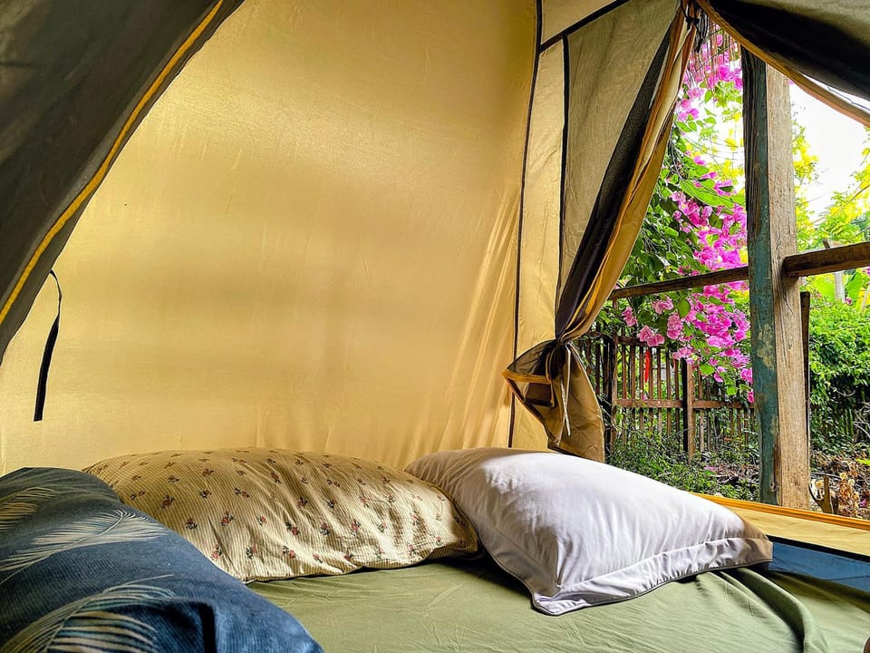 Bedroom, Garden view