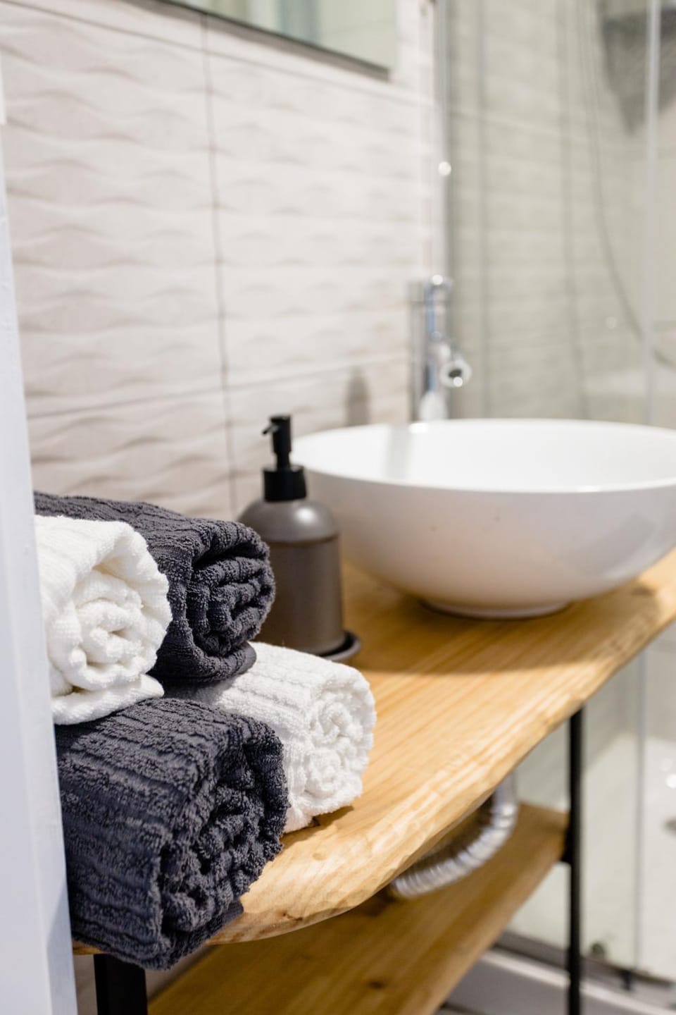 Bath, towels