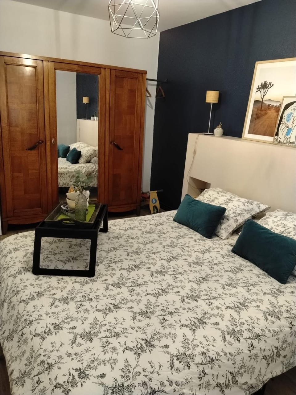 Bed, Bedroom, wardrobe