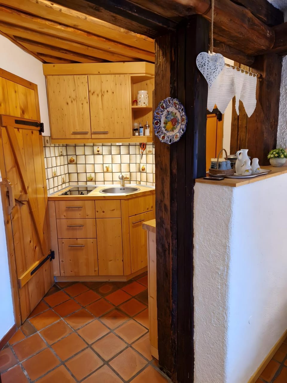 Kitchen or kitchenette, Living room