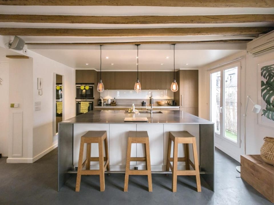 Saint-Germain-Des-Près Love Story Apartment in Paris