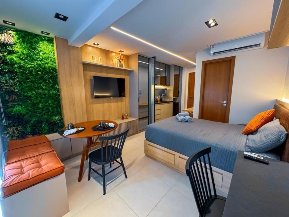 Communal lounge/ TV room, Bed, Bathroom, Living room, kitchen